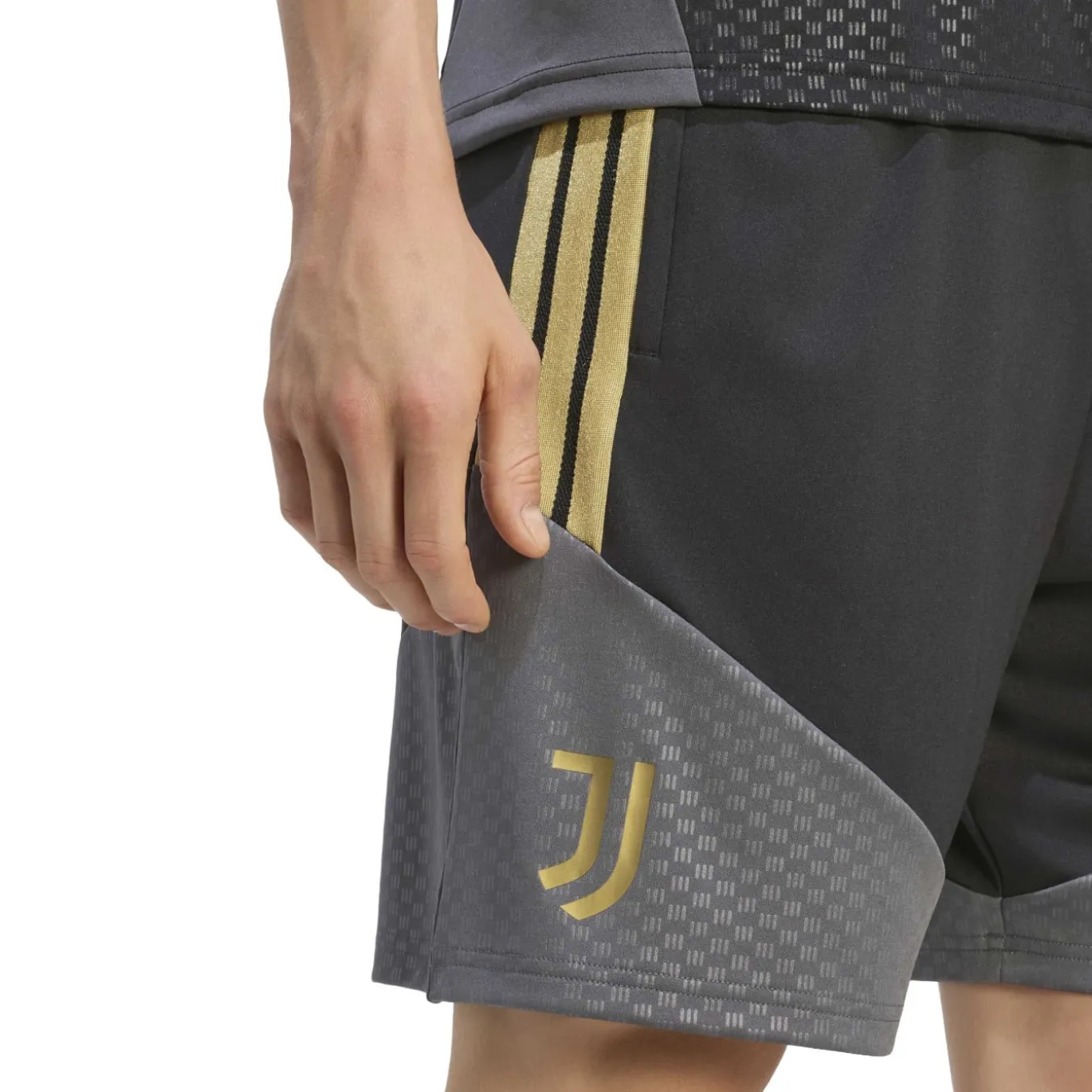 addias Juventus Europees Trainingsset 2026-2027 Zwart Grijs Goud