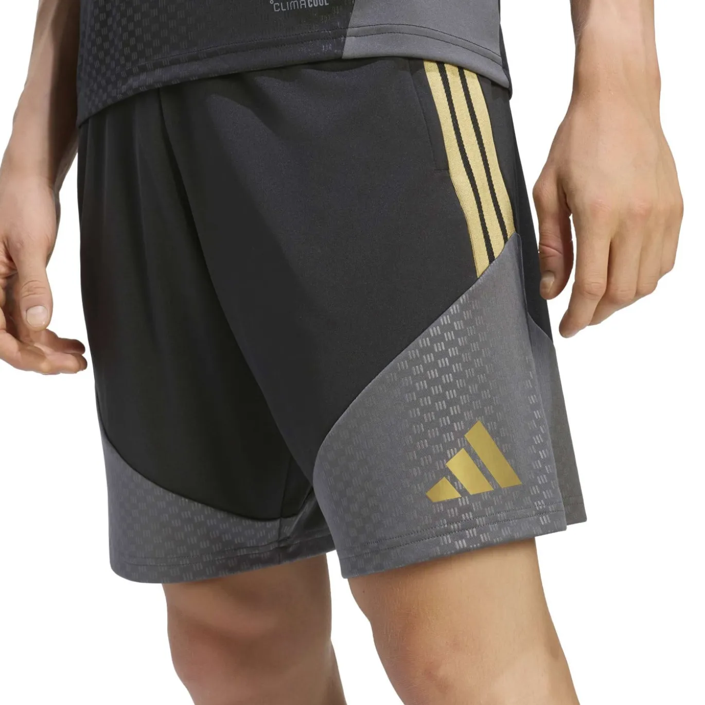 addias Juventus Europees Trainingsset 2026-2027 Zwart Grijs Goud