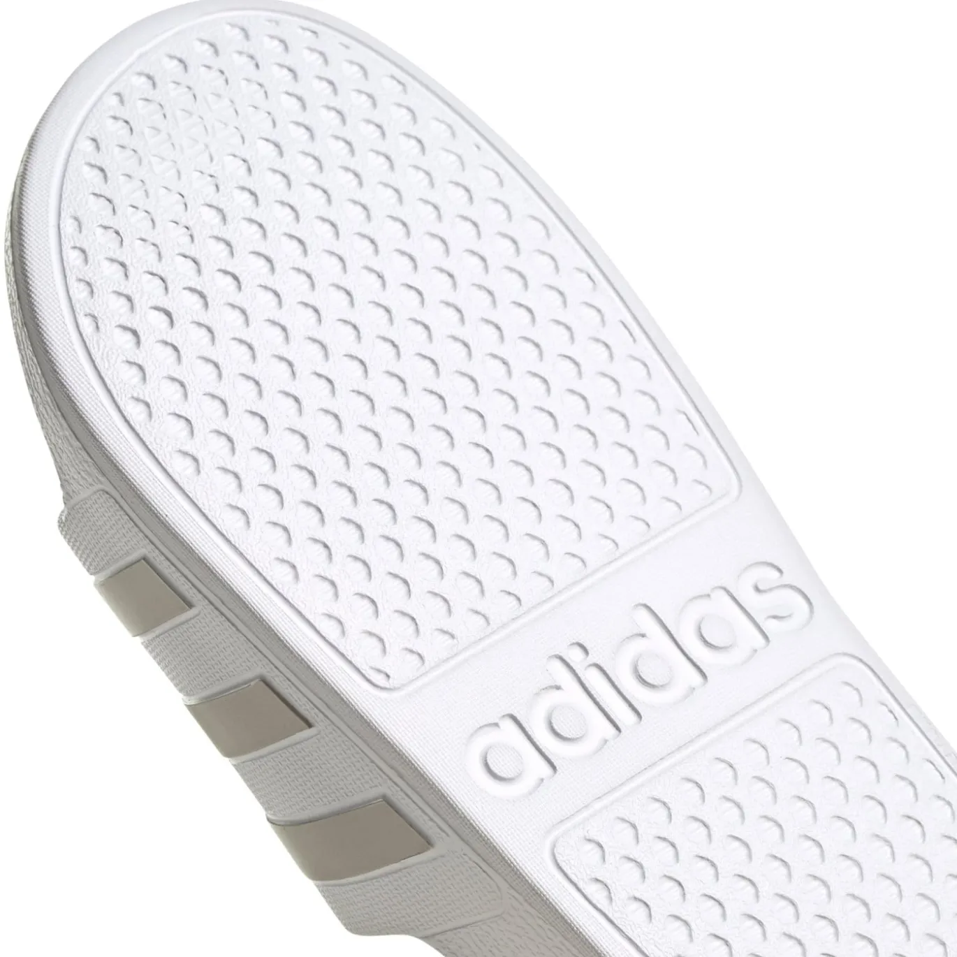 adidas Adilette Aqua Slippers Wit Zilver Wit