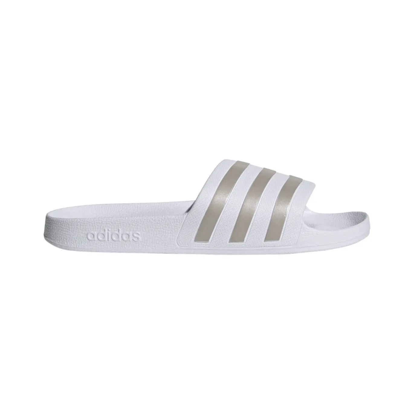 adidas Adilette Aqua Slippers Wit Zilver Wit