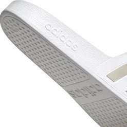 adidas Adilette Aqua Slippers Wit Zilver Wit