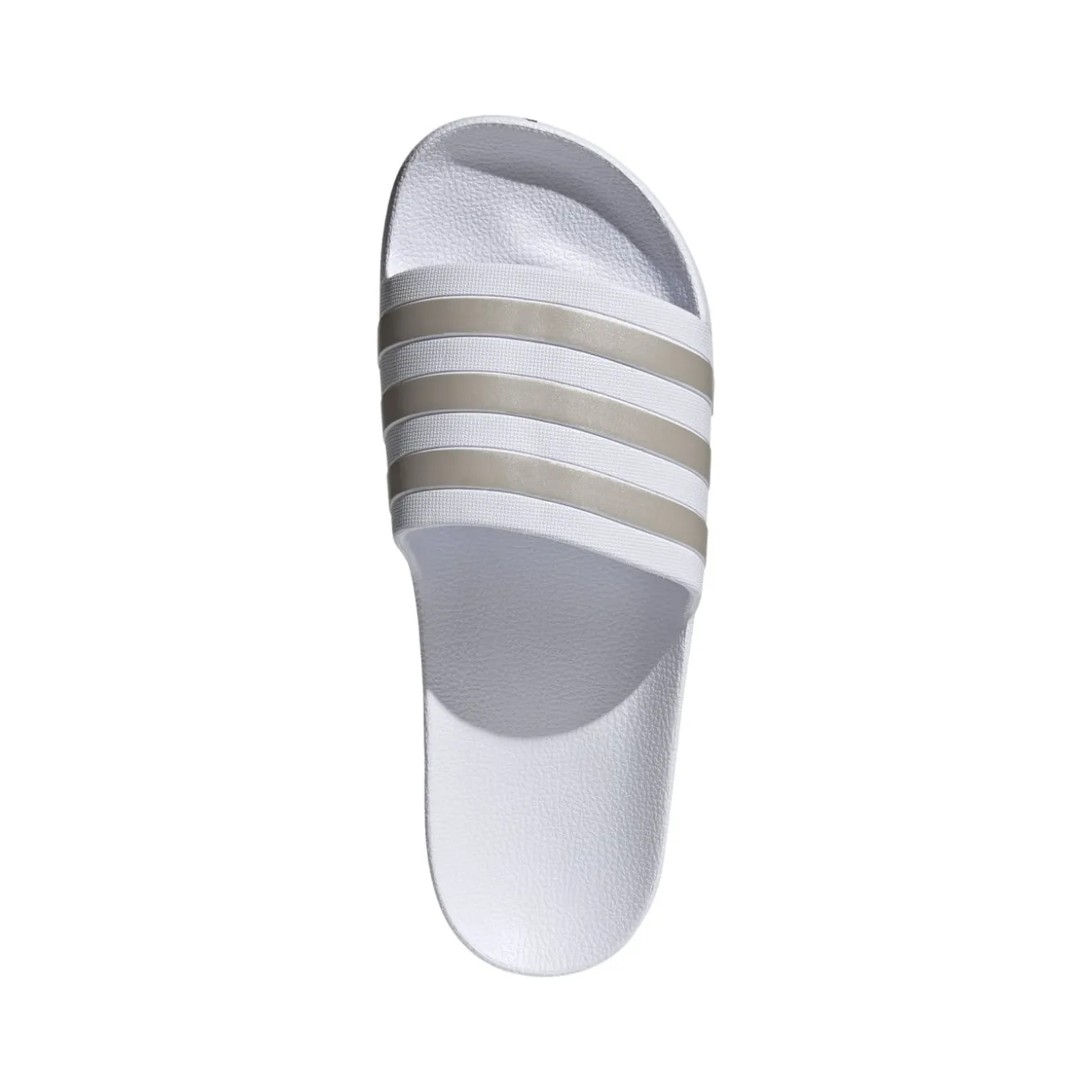 adidas Adilette Aqua Slippers Wit Zilver Wit