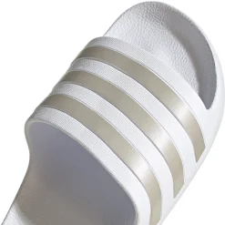 adidas Adilette Aqua Slippers Wit Zilver Wit