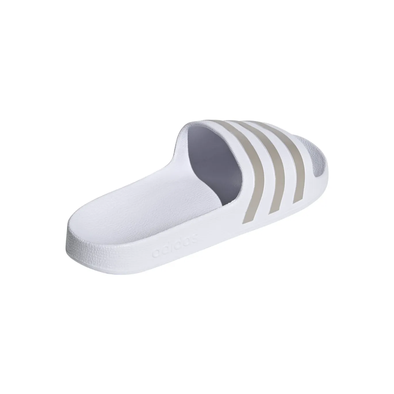 adidas Adilette Aqua Slippers Wit Zilver Wit