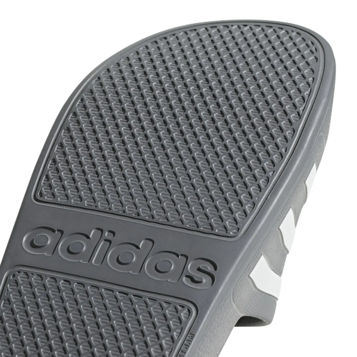 adidas Adilette Aqua Slippers Donkergrijs Wit