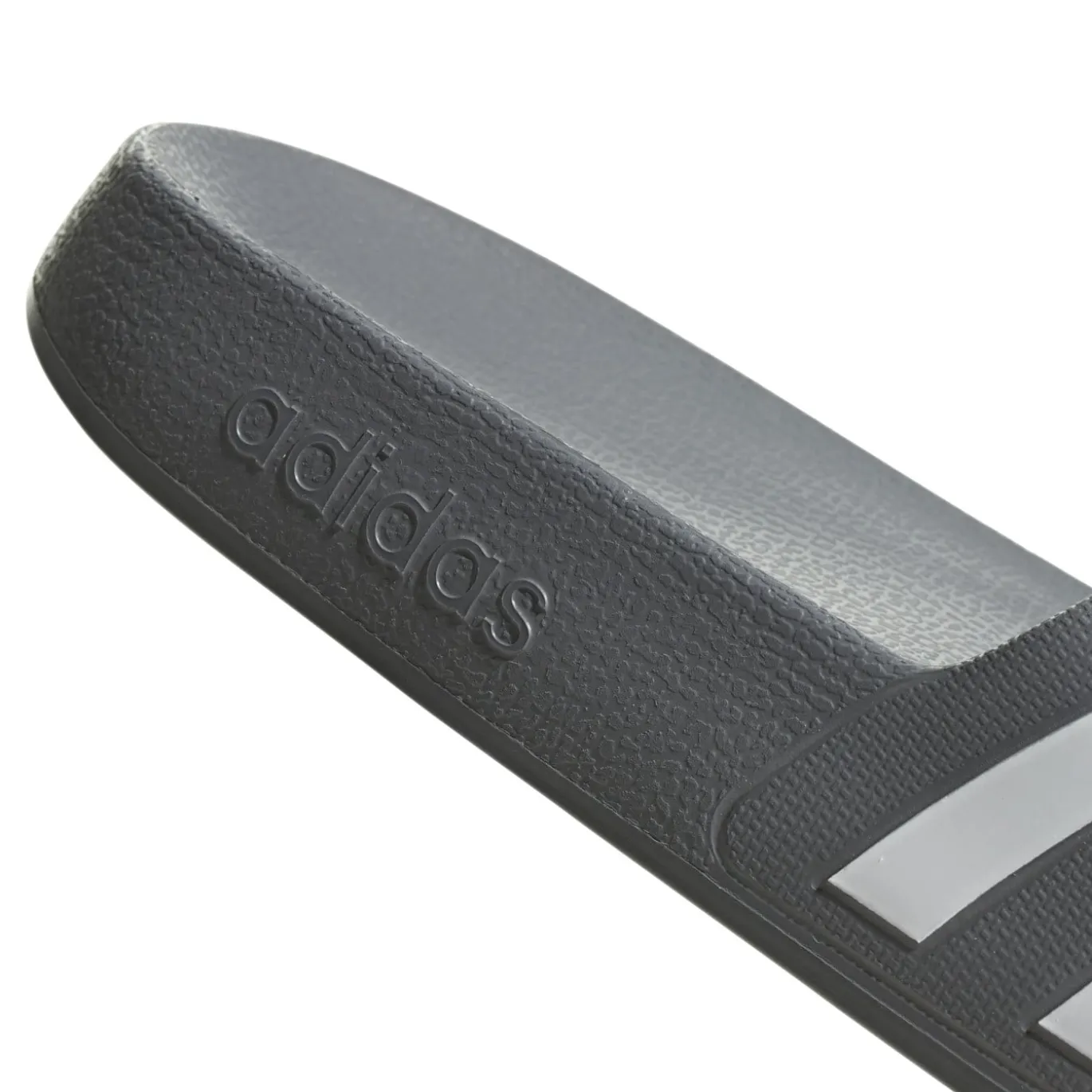 adidas Adilette Aqua Slippers Donkergrijs Wit