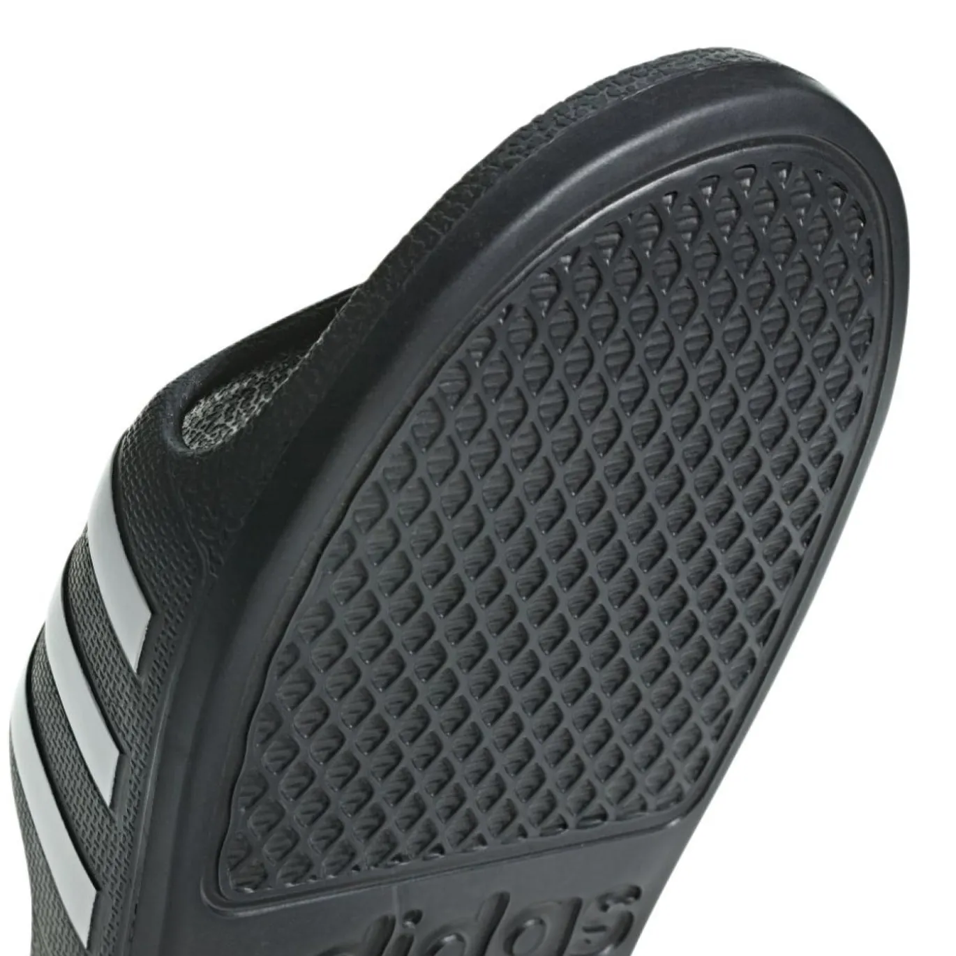 adidas Adilette Aqua Slippers Kids Zwart Wit