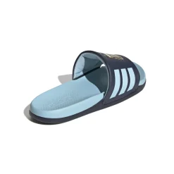 adidas Adilette Argentinië Slippers Lichtblauw Donkerblauw Goud