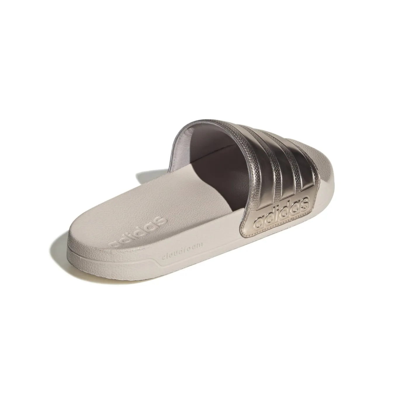 adidas Adilette Shower Slippers Beige Zilver