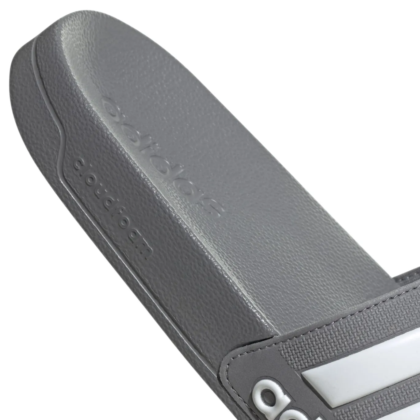 adidas Adilette Shower Slippers Donkergrijs Wit