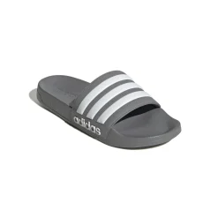 adidas Adilette Shower Slippers Donkergrijs Wit