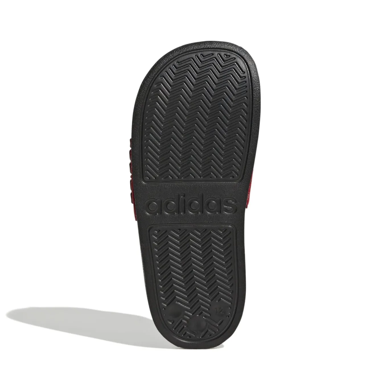 adidas Adilette Shower Slippers Kids Zwart Rood