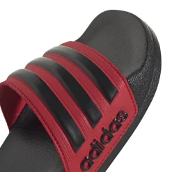 adidas Adilette Shower Slippers Kids Zwart Rood