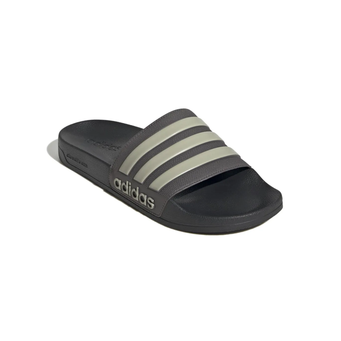 adidas Adilette Shower Slippers Zwart Grijs Beige