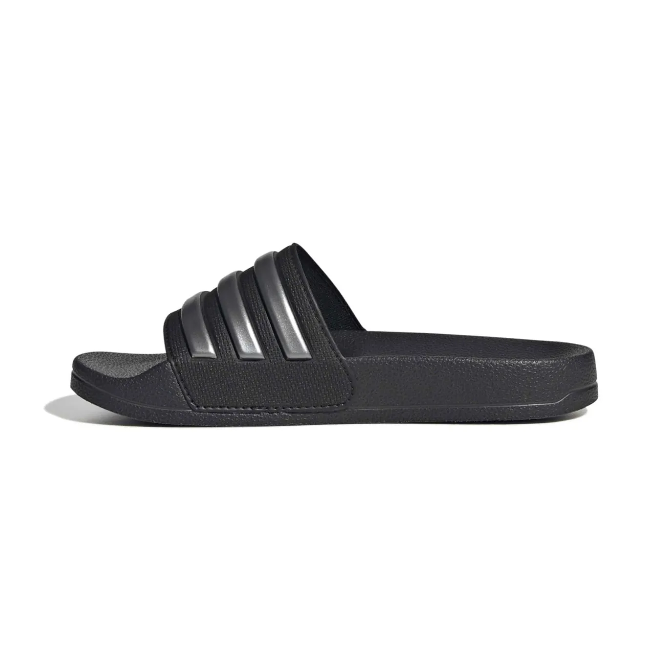 adidas Adilette Shower Slippers Kids Zwart Zilver Zwart