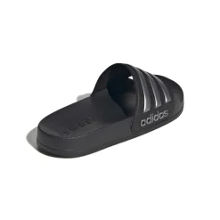 adidas Adilette Shower Slippers Kids Zwart Zilver Zwart