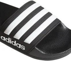 adidas Adilette Shower Slippers Kids Zwart Wit