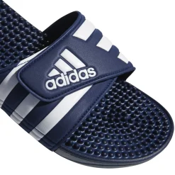 adidas Adissage Slippers Blauw Wit