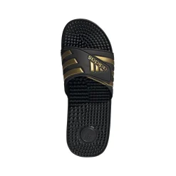 adidas Adissage Slippers Zwart Goud