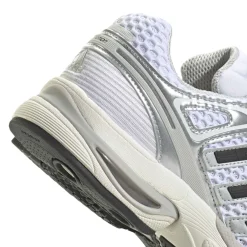 adidas Adistar Control 5 Sneakers Wit Zilver Metallic Zwart