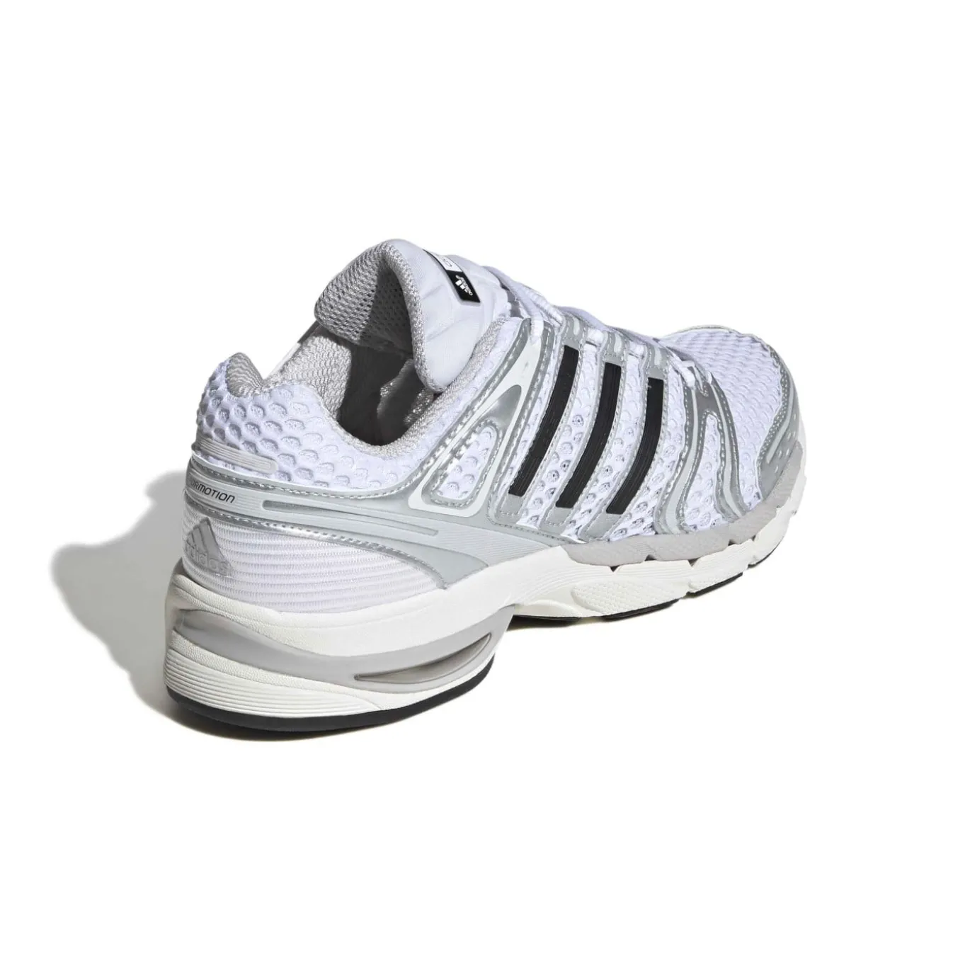 adidas Adistar Control 5 Sneakers Wit Zilver Metallic Zwart
