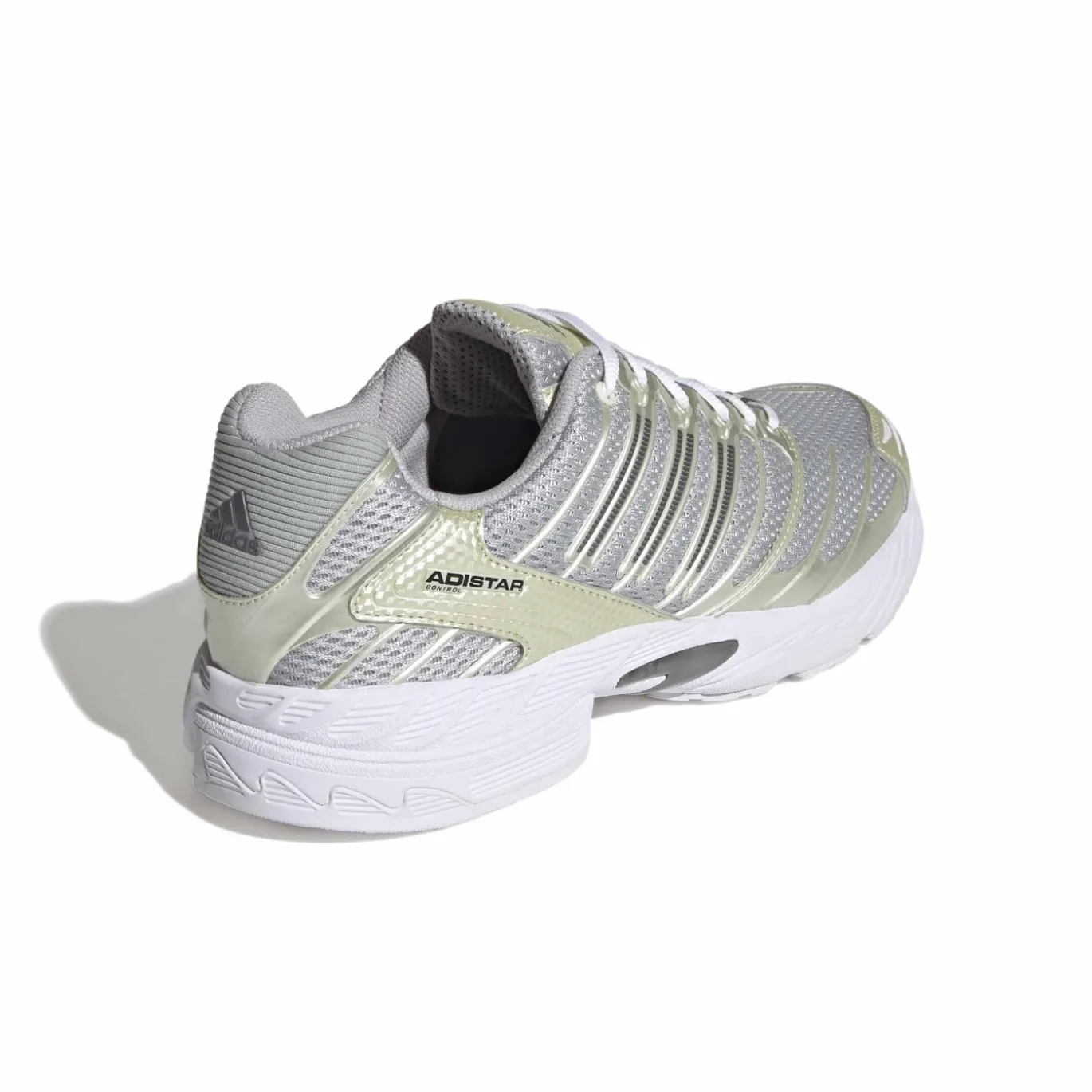 adidas Adistar Control 3 Sneakers Zilvergrijs Wit Aluminium