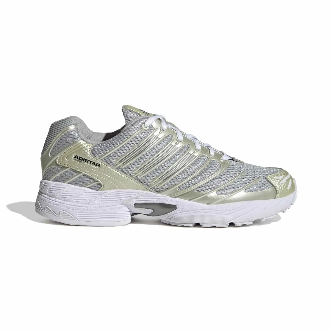 adidas Adistar Control 3 Sneakers Zilvergrijs Wit Aluminium