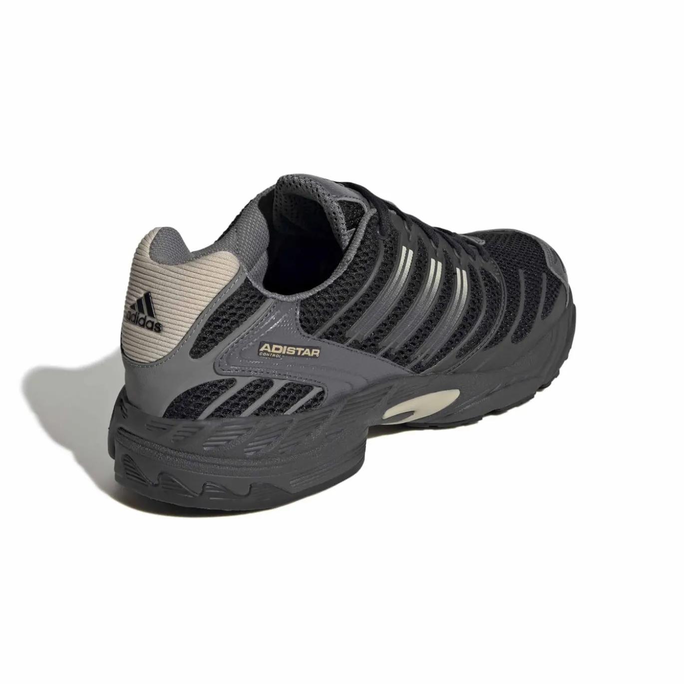 adidas Adistar Control 3 Sneakers Zwart Antraciet Beige