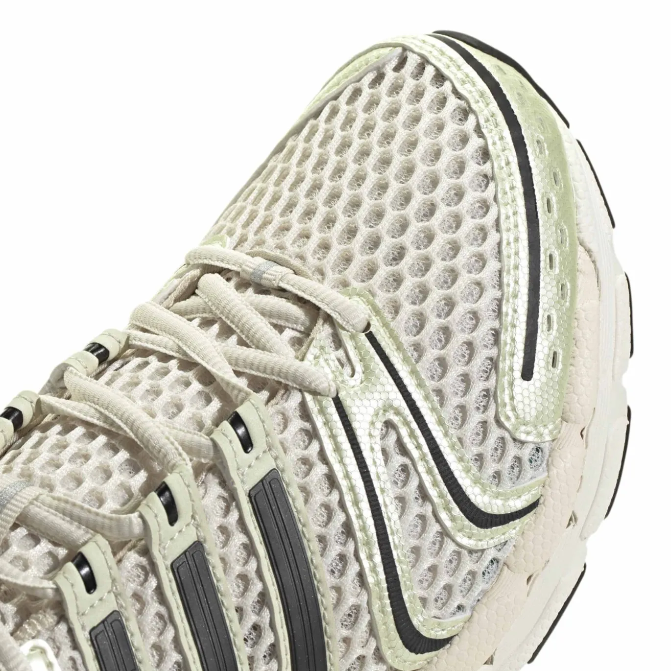 adidas Adistar Control 5 Sneakers Cloud White Zwart Aluminium