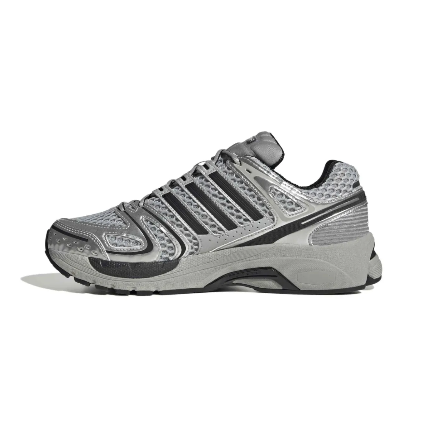 adidas Adistar Control 5 Sneakers Grijs Zwart Metallic Silver