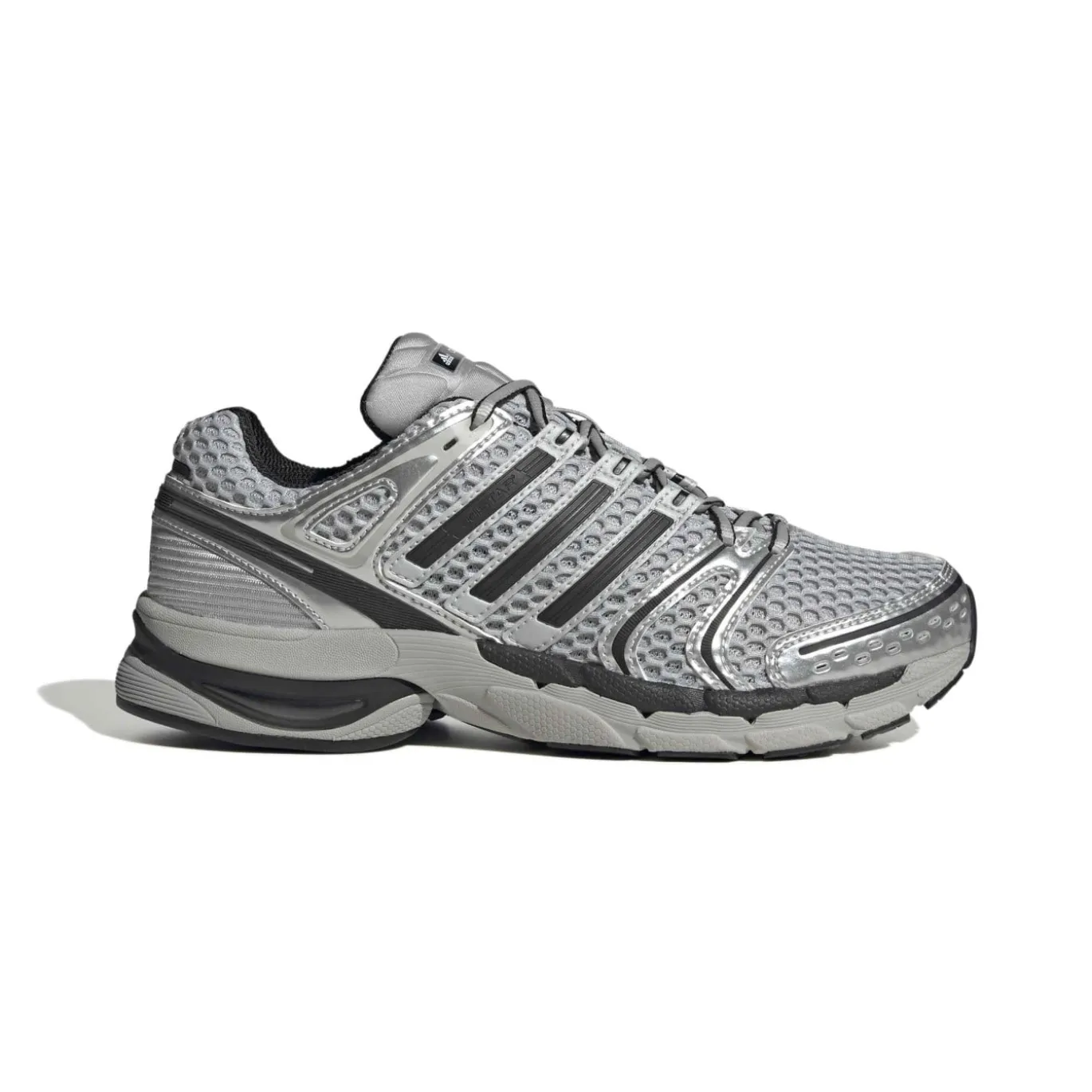 adidas Adistar Control 5 Sneakers Grijs Zwart Metallic Silver