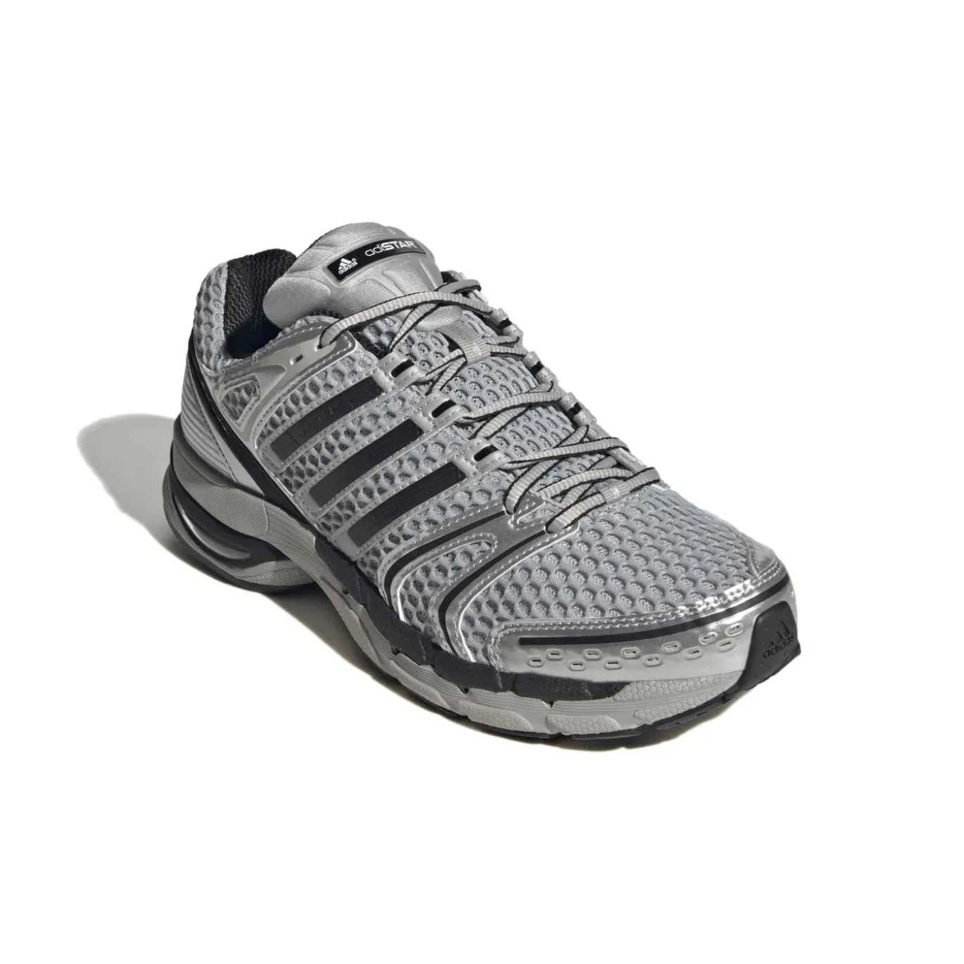 adidas Adistar Control 5 Sneakers Grijs Zwart Metallic Silver