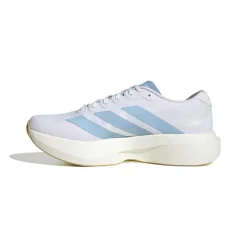 adidas Adizero Evo SL Woven Hardloopschoenen Wit Lichtblauw Goud