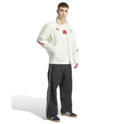 adidas Ajax Anthem Trainingjack 2025-2026 Wit Rood