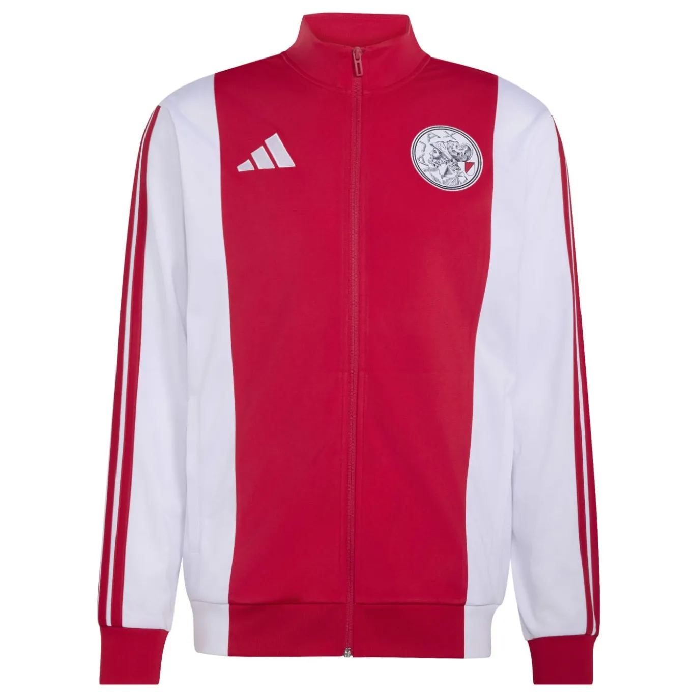 adidas Ajax Anthem Trainingsjack 2026-2027 Rood Wit