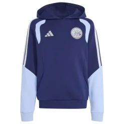 adidas Ajax Hoodie 2026-2027 Kids Donkerblauw Lichtblauw