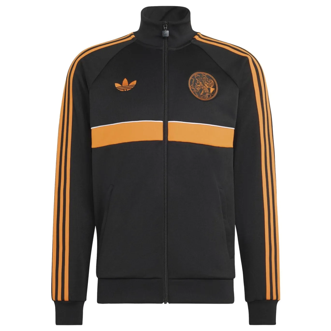 adidas Ajax Originals Trainingsjack Zwart Oranje