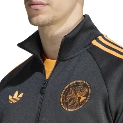 adidas Ajax Originals Trainingspak Full-Zip Zwart Oranje