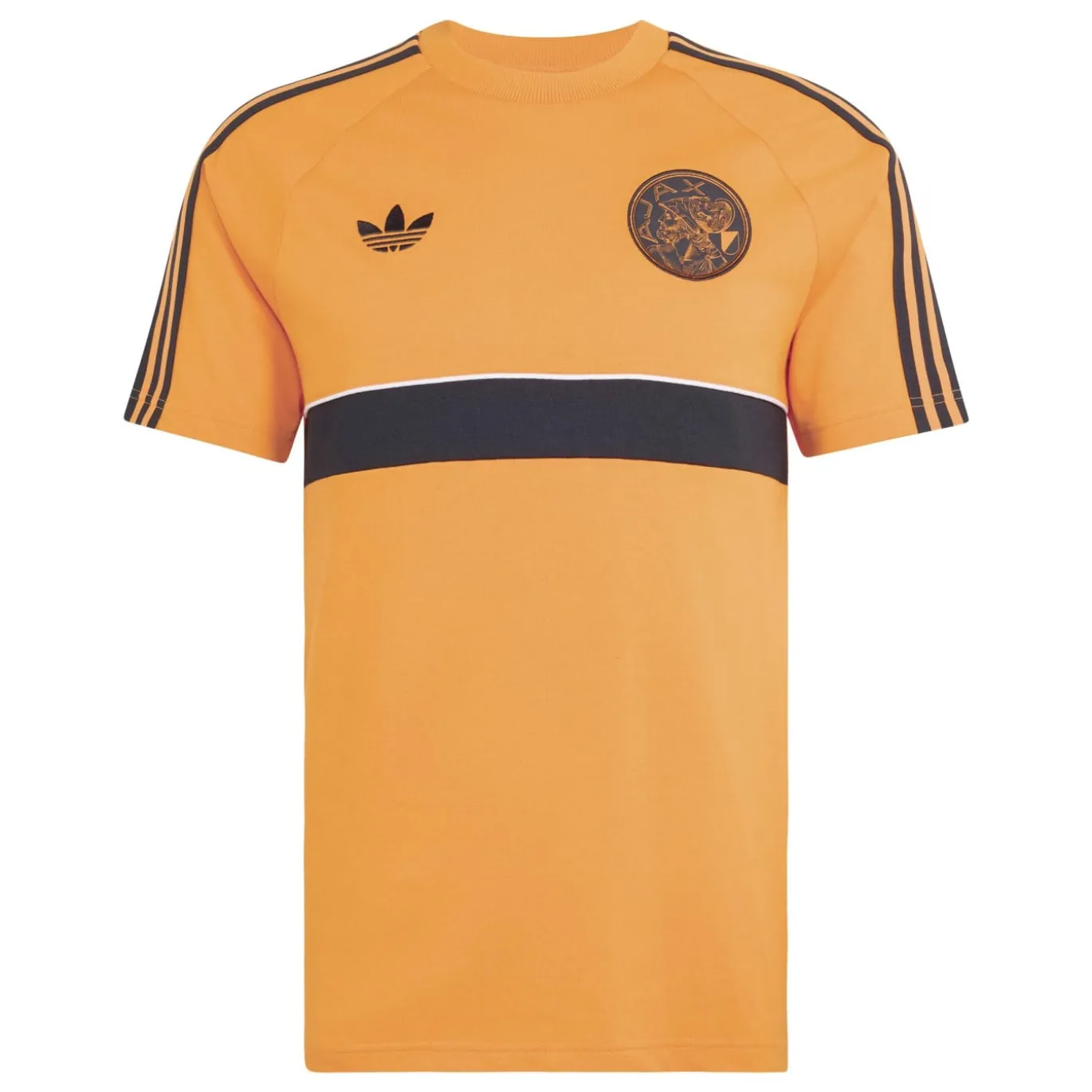 adidas Ajax Originals T-Shirt Oranje Zwart Wit