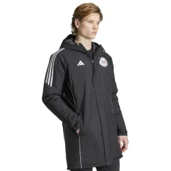 adidas Ajax Parka 2025-2026 Zwart Wit Rood