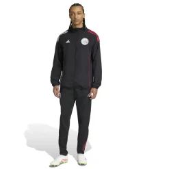 adidas Ajax Presentatie Trainingsbroek 2025-2026 Zwart Wit Rood