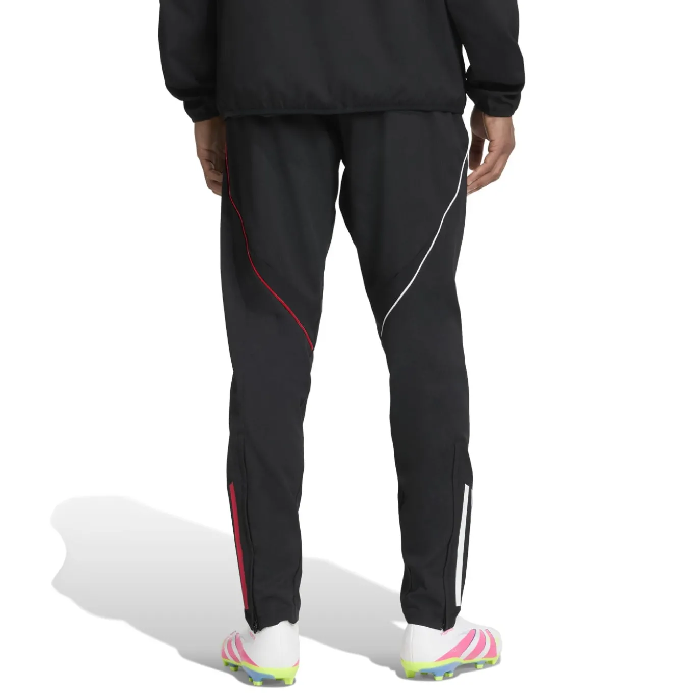 adidas Ajax Presentatie Trainingspak Full-Zip 2025-2026 Zwart Wit Rood