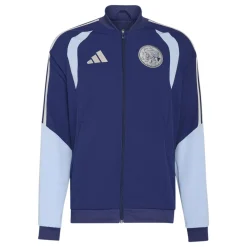 adidas Ajax Presentatie Trainingsjack 2026-2027 Donkerblauw Lichtblauw