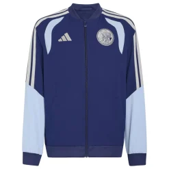 adidas Ajax Presentatie Trainingsjack 2026-2027 Kids Donkerblauw Lichtblauw