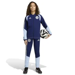 adidas Ajax Presentatie Trainingsjack 2026-2027 Kids Donkerblauw Lichtblauw