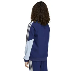 adidas Ajax Presentatie Trainingsjack 2026-2027 Kids Donkerblauw Lichtblauw