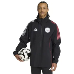 adidas Ajax Regenjack 2025-2026 Zwart Wit Rood
