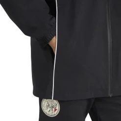 adidas Ajax Regenjack 2025-2026 Zwart Wit Rood