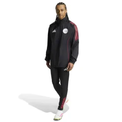 adidas Ajax Regenjack 2025-2026 Zwart Wit Rood