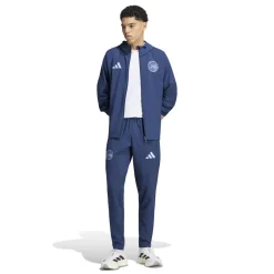 adidas Ajax Tiro Travel Trainingsbroek 2026-2027 Donkerblauw Lichtblauw